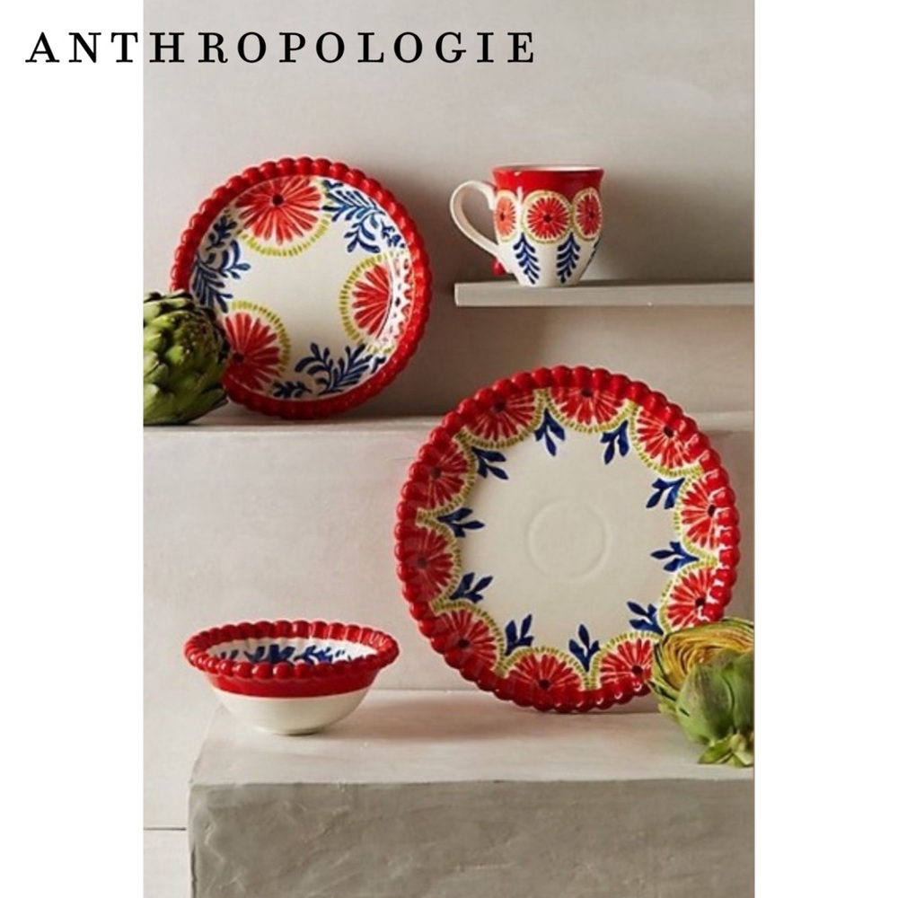 Anthropologie Baila Sun Stone Bowl